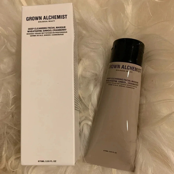 GROWN ALCHEMIST NIB Deep Cleansing Facial Masque Clay Ginkgo Cranberry - Picture 3 of 5